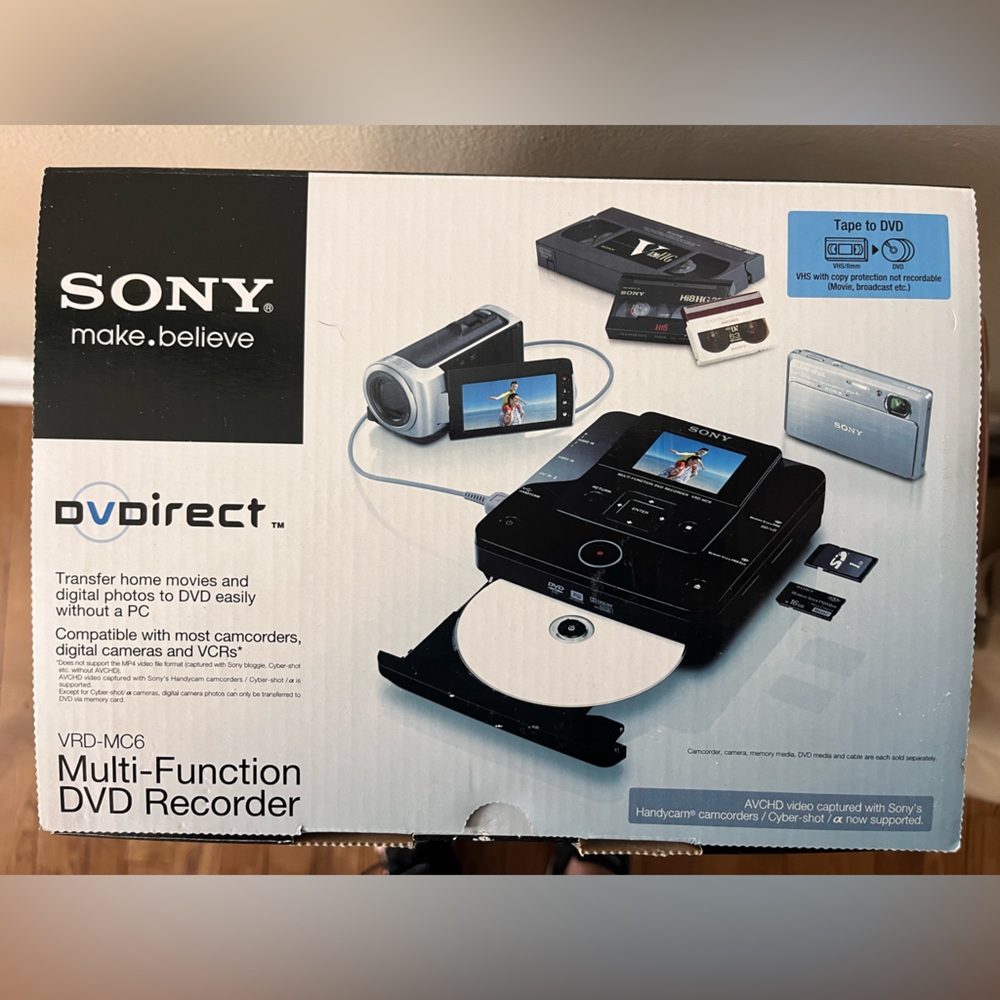 Sony DVDirect VRD-MC6 Multi-Function Compact DVD Recorder